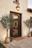 Olive L: Artificial Olive Tree with One-Piece Foliage and Natural-Style Trunk