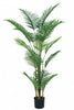 Palmier A : Faux palmier Areca avec des feuilles arquées luxuriantes