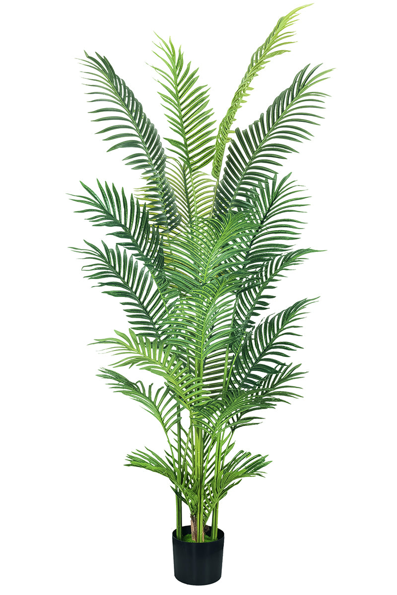 Palm A: Artificial Areca Palm Tree with Lush Arching Fronds