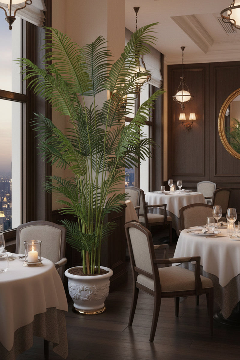 Palm A: Artificial Areca Palm Tree with Lush Arching Fronds