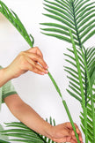 Palmier A : Faux palmier Areca avec des feuilles arquées luxuriantes