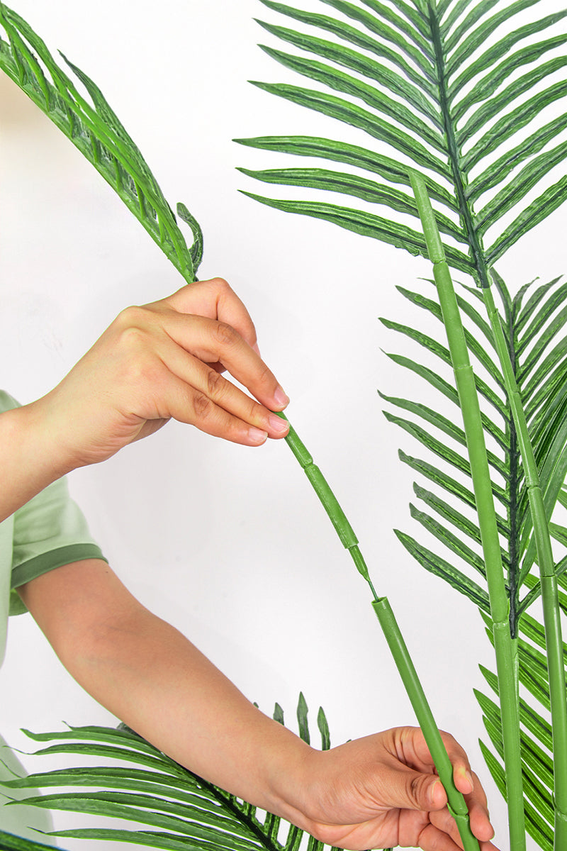 Palm A: Artificial Areca Palm Tree with Lush Arching Fronds