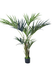 Palm B: Artificial Phoenix Palm Tree with Real-Touch Leaves and Decorative Planter