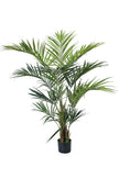 Palm B: Artificial Phoenix Palm Tree with Real-Touch Leaves and Decorative Planter