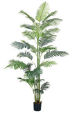 Palm C: Artificial Hawaiian Palm Tree with Feathered Leaves