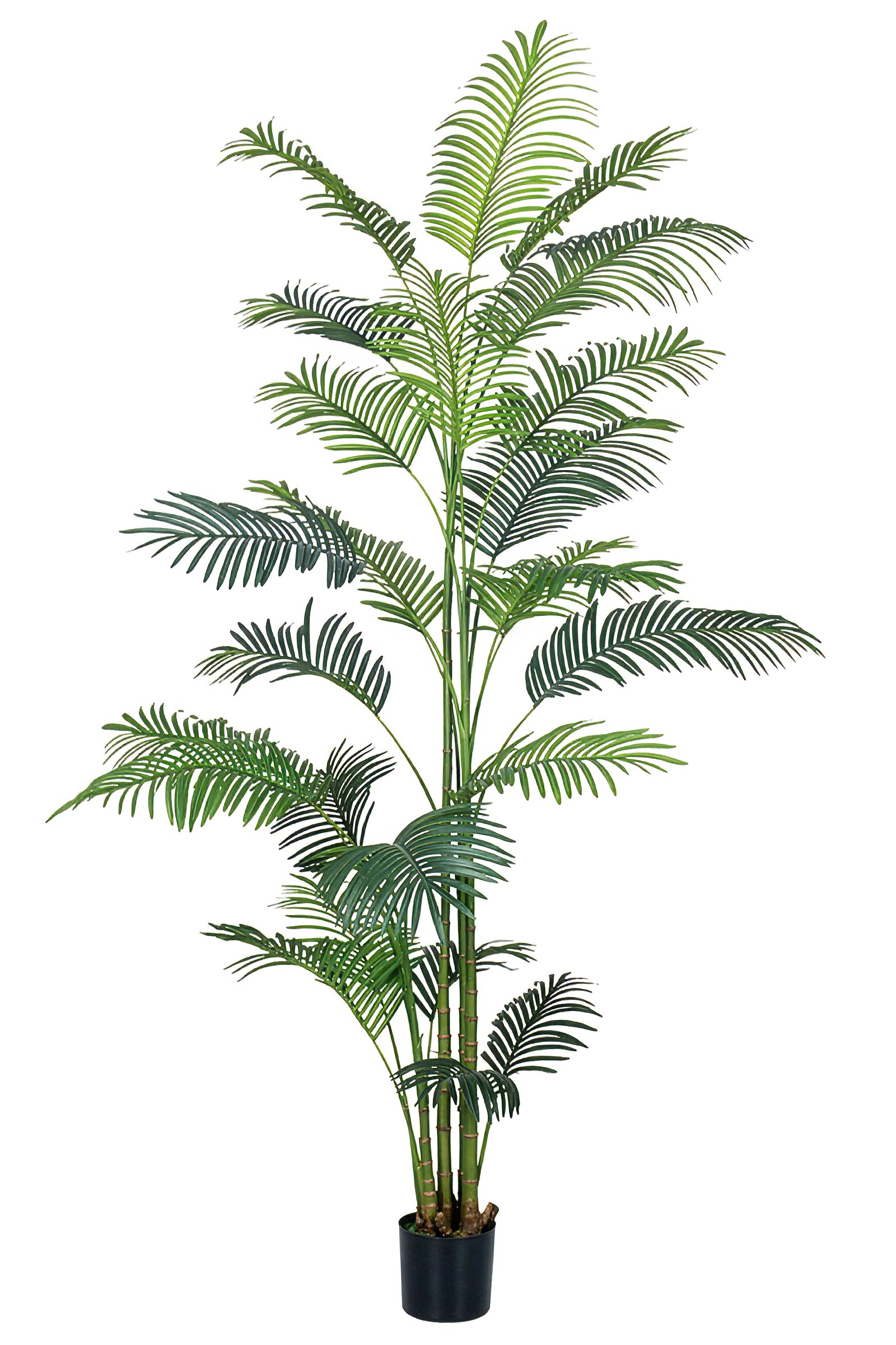 Palm C: Artificial Hawaiian Palm Tree with Feathered Leaves