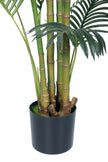 Palm C: Artificial Hawaiian Palm Tree with Feathered Leaves