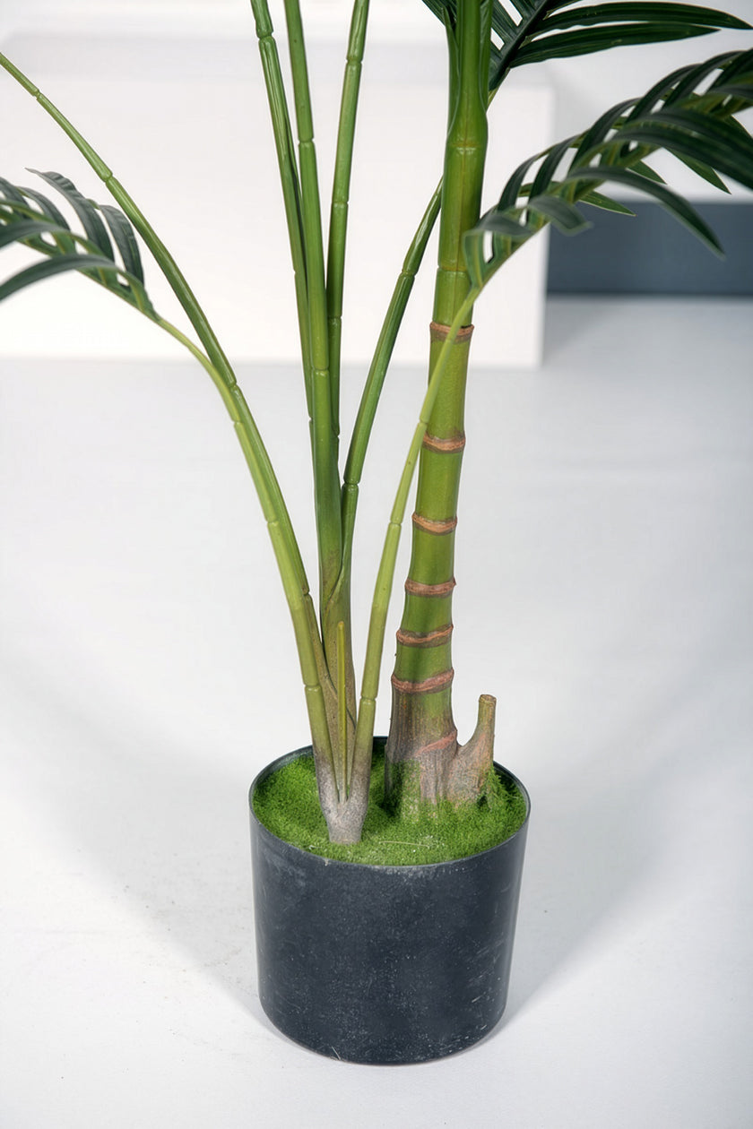 Palm C: Artificial Hawaiian Palm Tree with Feathered Leaves