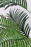 Palm C: Artificial Double-Trunk Cane Palm Tree with Feathered Leaves