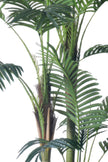 Palm E: Artificial Palm with Cane Palm Trunks and Palm Hair