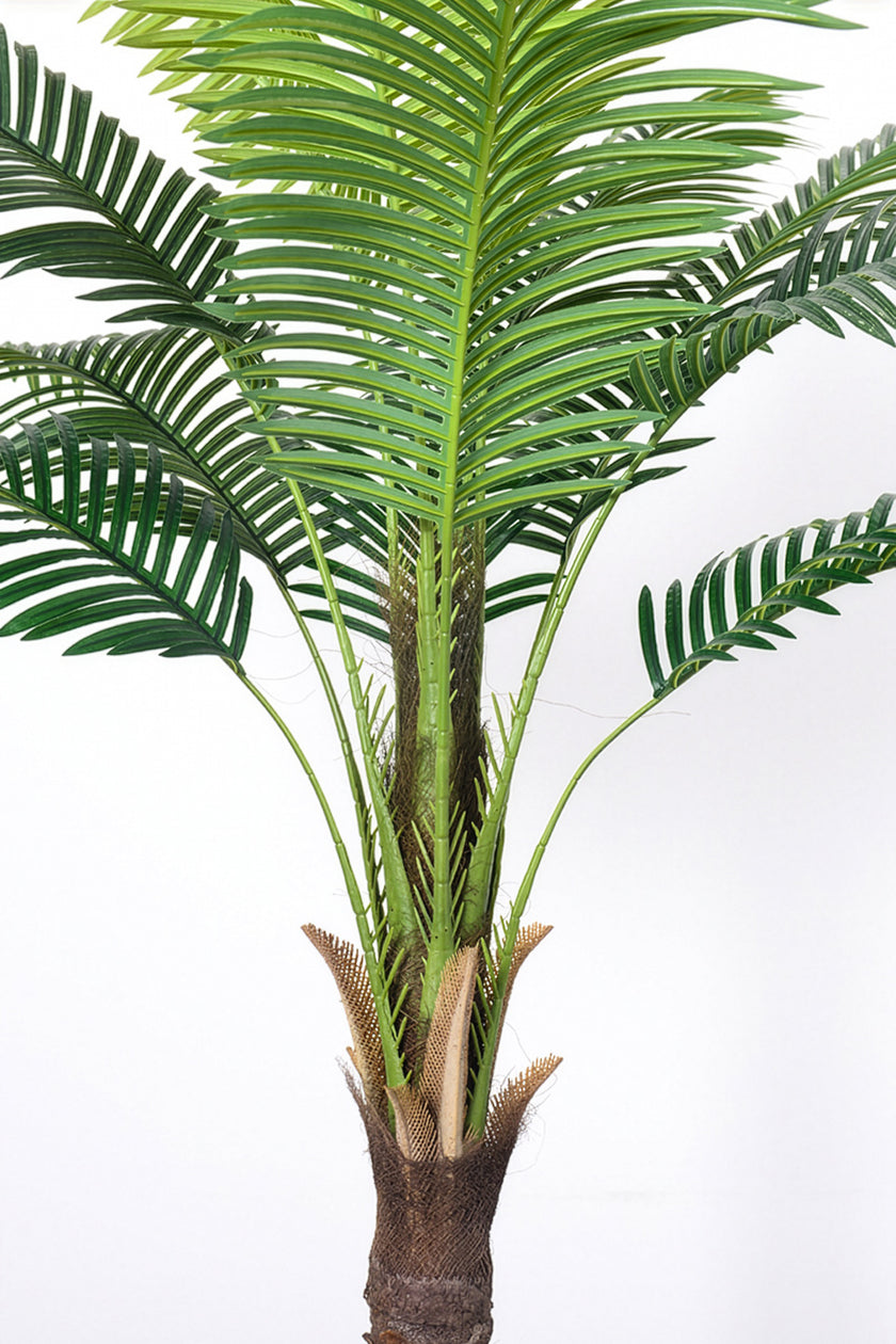 Palm G: Large Artificial Phoenix Palm Tree with Thick Single Trunk