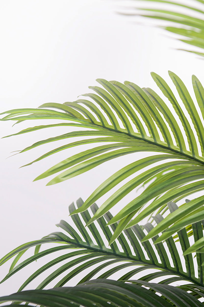Palm G: Large Artificial Phoenix Palm Tree with Thick Single Trunk