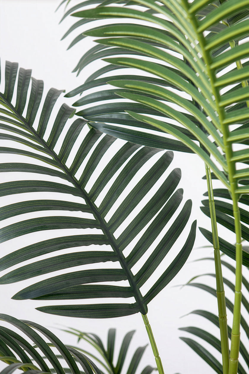 Palm H: Artificial Palm Tree with Realistic Palm Fiber Trunk