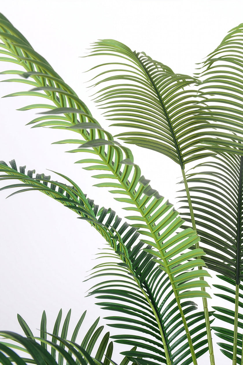 Palm H: Artificial Palm Tree with Realistic Palm Fiber Trunk