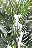 Palm H: Artificial Palm Tree with Realistic Palm Fiber Trunk and Tall Planter