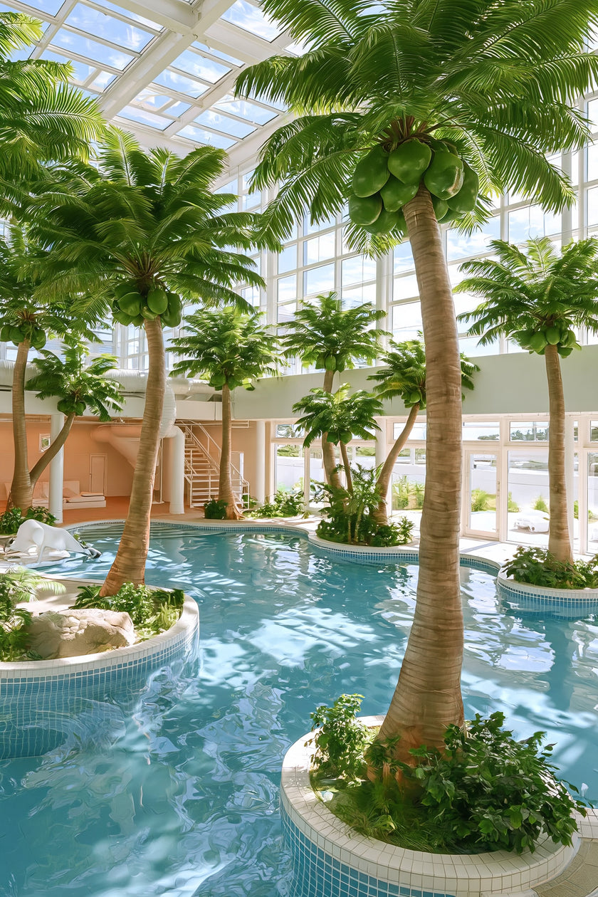 Large‑Scale Custom Artificial Coconut Palm
