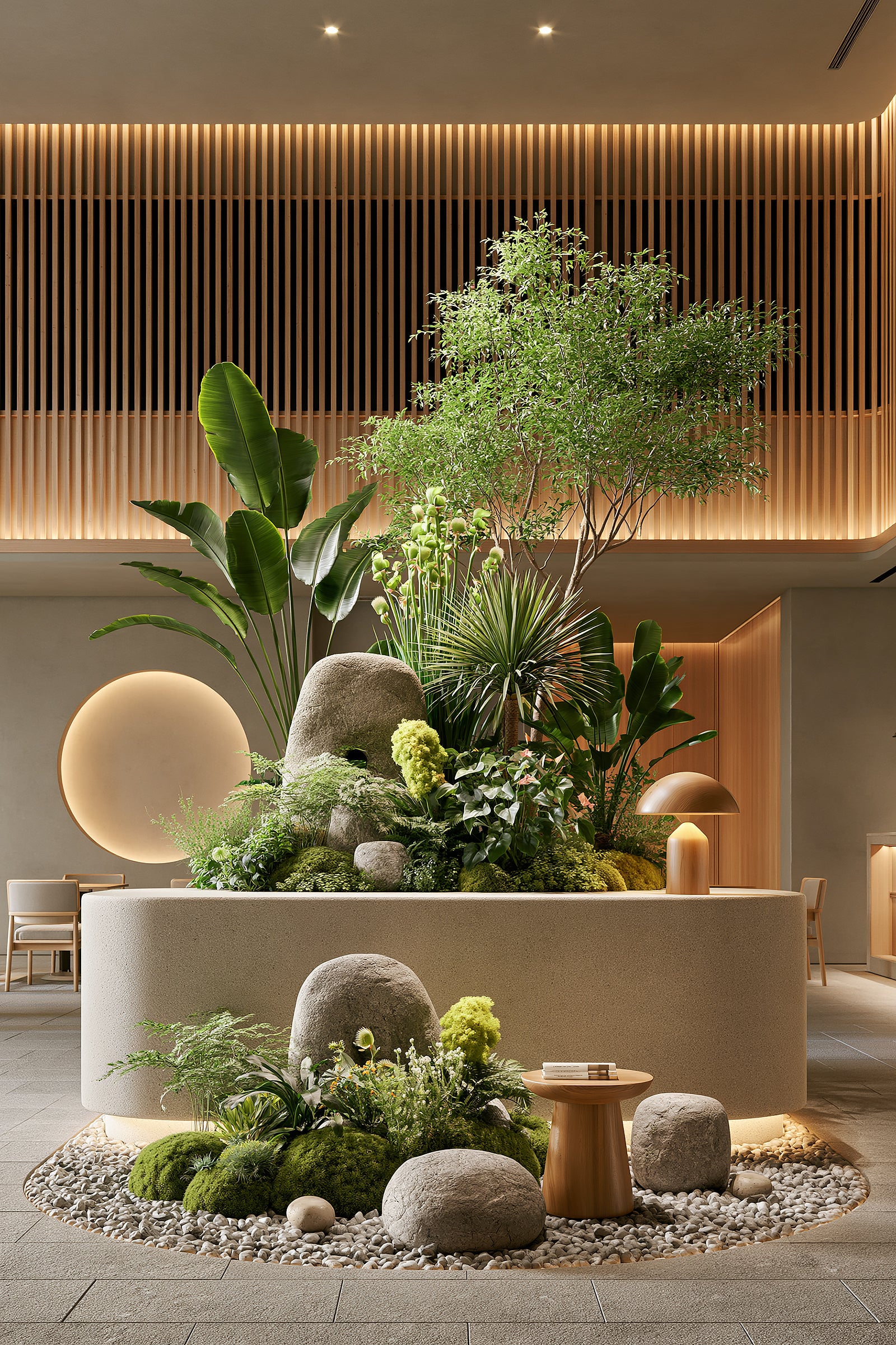 Gecombineerde Plantarrangementen in Plantenbakken